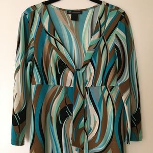 Tie front INC Empire Waist Tunic
